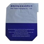 Papír-plastový kompozitní plochý sáček s ventilem